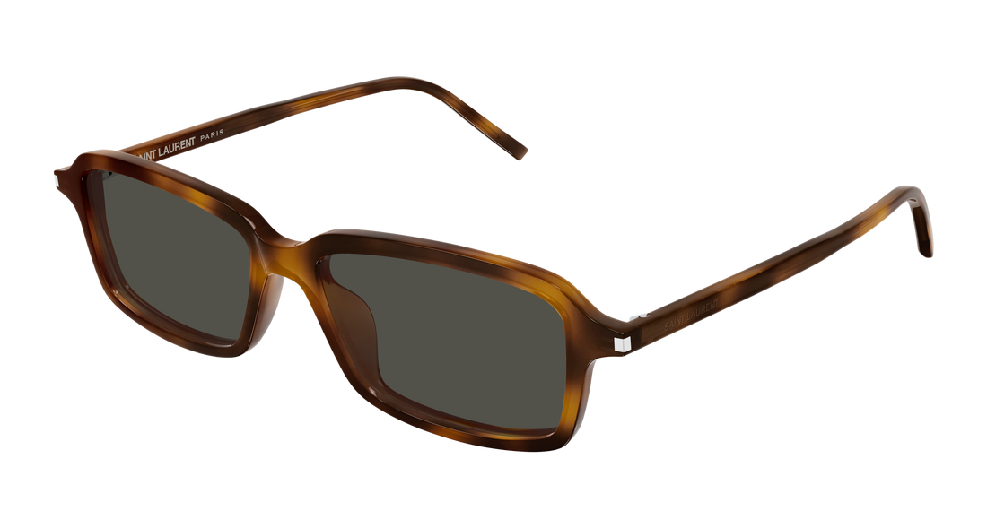 Lunettes de soleil saint laurent sl 938 002 havana rectangular / squared masculino taille 53mm - Vue principale