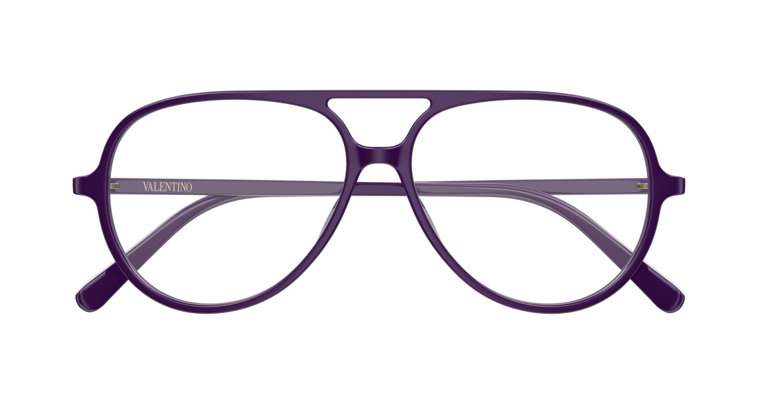 Briller valentino vg0023o 005 morado round/oval/panthos femenino størrelse 56mm - Detaljeret visning