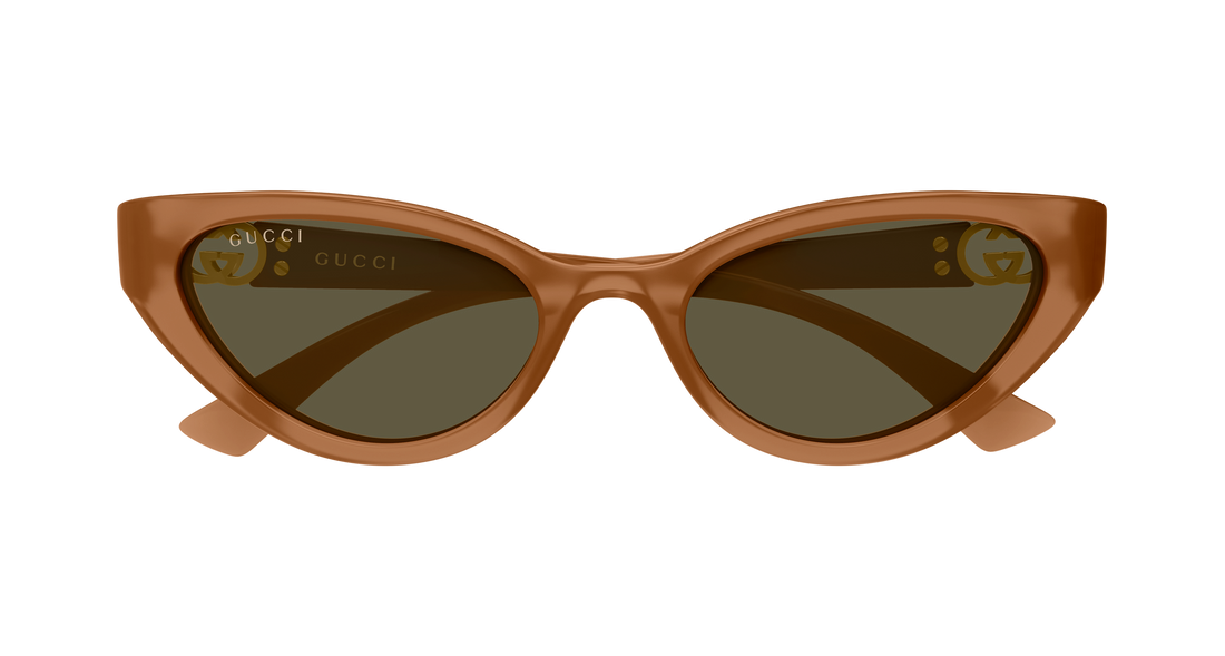 Sunčane naočale gucci gg2194s 004 marron cat eye femenino veličina 52mm - Detaljni prikaz