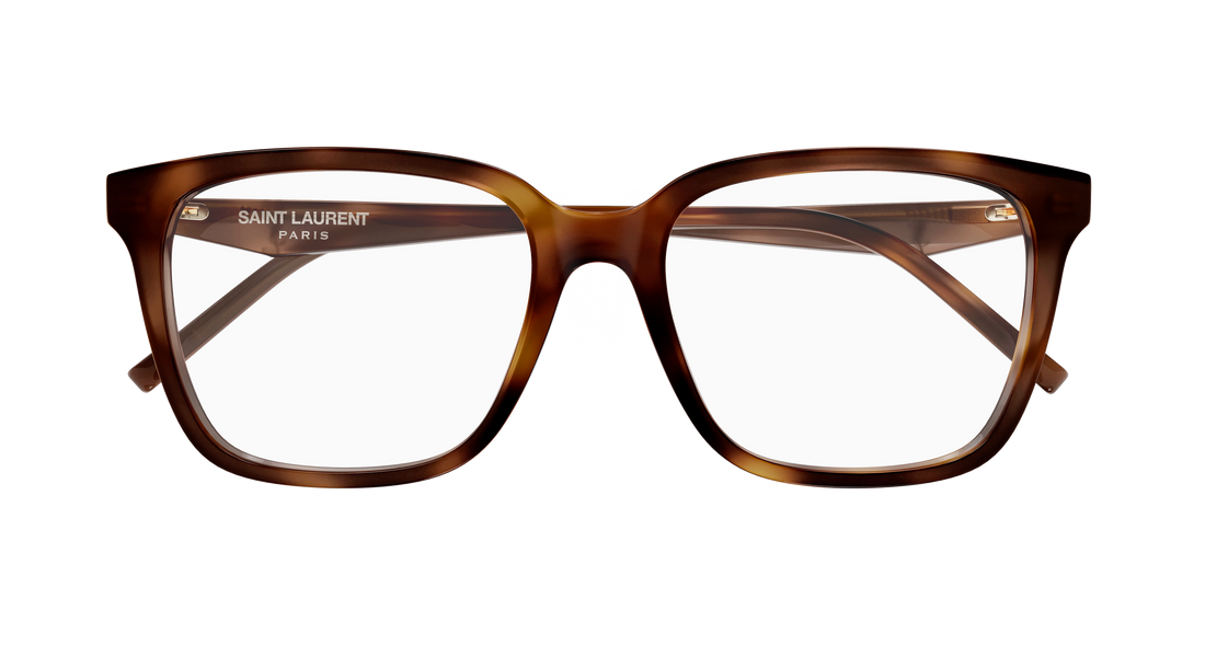 Okulary korekcyjne saint laurent sl m191/f 003 havana cat eye femenino rozmiar 54mm - Widok szczegółowy