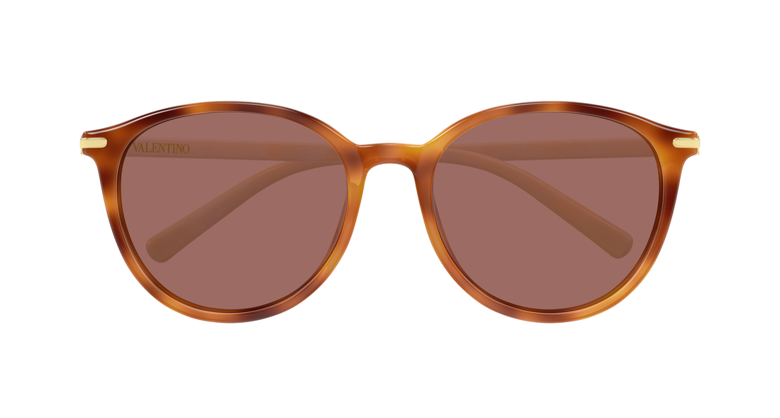 Sunčane naočale valentino vg0048sk 002 havana round/oval/panthos femenino veličina 56mm - Detaljni prikaz