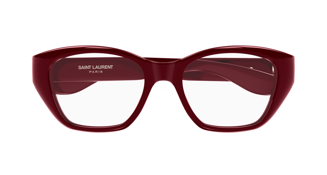 Glasögon saint laurent sl 924/f 005 rojo cat eye femenino storlek 53mm - Detaljvy