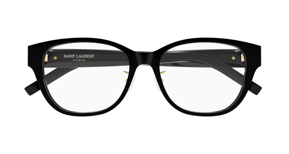 Gafas graduadas saint laurent sl m169/f 001 negro cat eye femenino talla 54mm - Vista de detalle