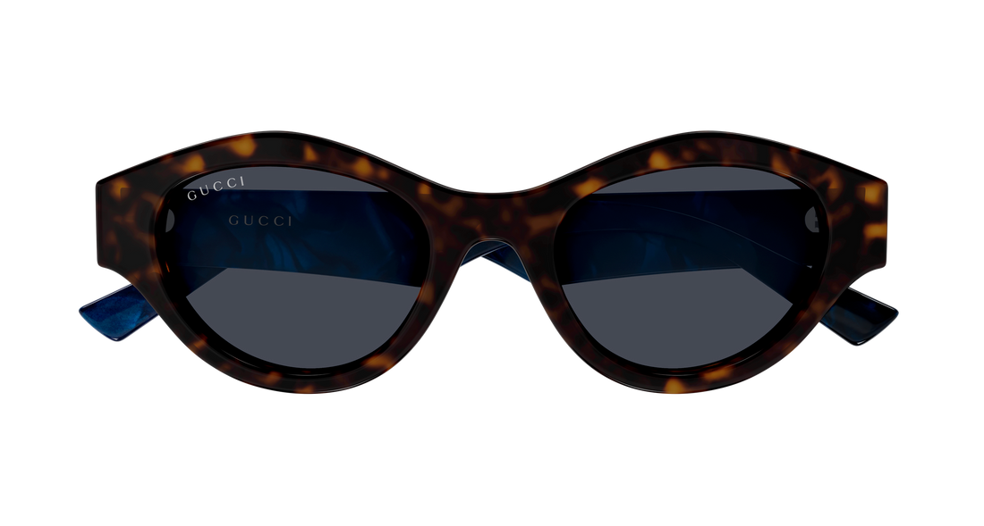 Sunčane naočale gucci gg2207s 005 havana cat eye femenino veličina 51mm - Detaljni prikaz