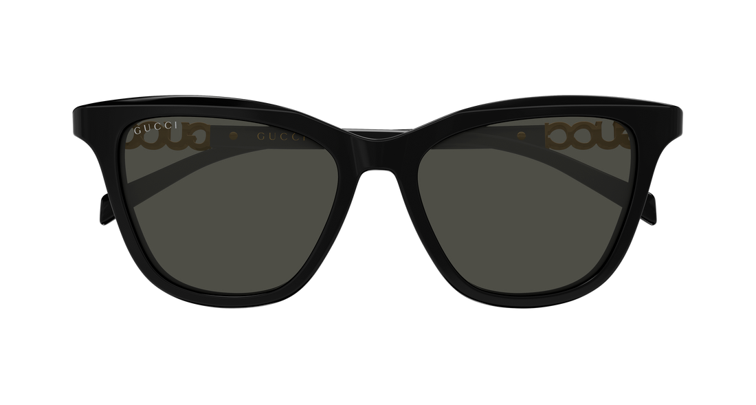 Occhiali da sole gucci gg2032s 001 negro cat eye femenino taglia 52mm - Vista dettagliata
