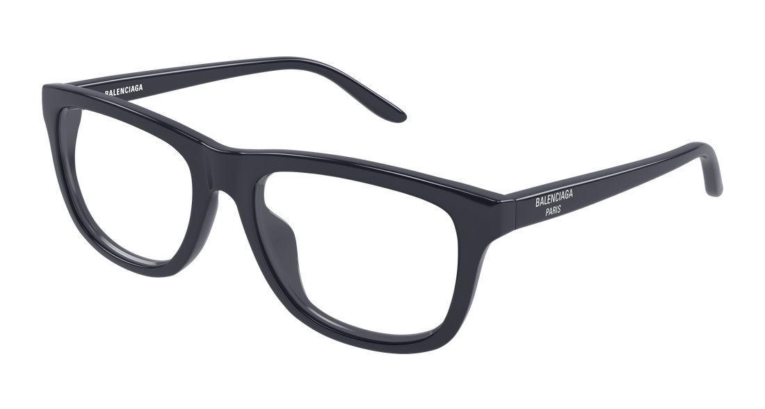 Glasögon balenciaga bb0531o 006 gris rectangular / squared masculino storlek 55mm - Huvudvy