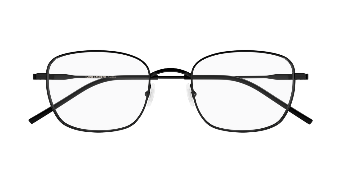 Occhiali da vista saint laurent sl 887 001 negro round/oval/panthos unisex taglia 52mm - Vista dettagliata