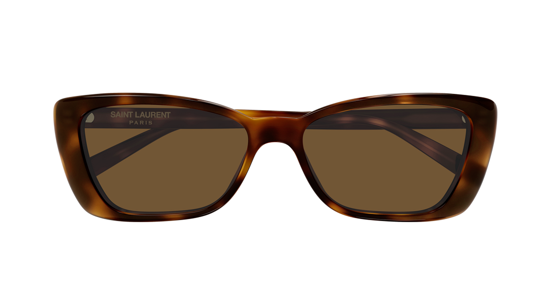 Lunettes de soleil saint laurent sl 943 003 havana rectangular / squared femenino taille 54mm - Vue détaillée