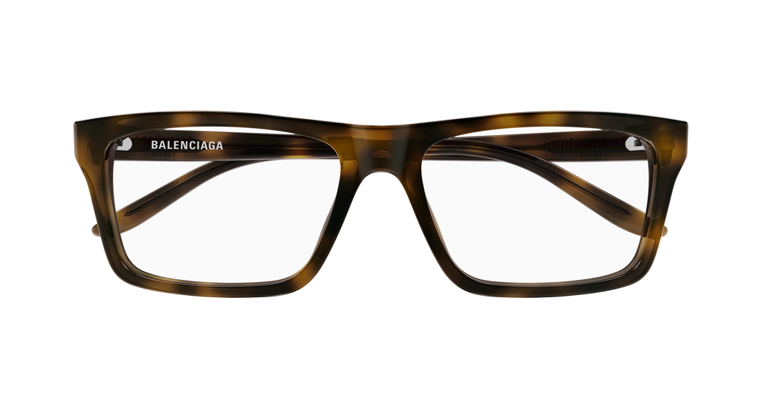 Gafas graduadas balenciaga bb0499o 003 havana rectangular / squared masculino talla 57mm - Vista de detalle