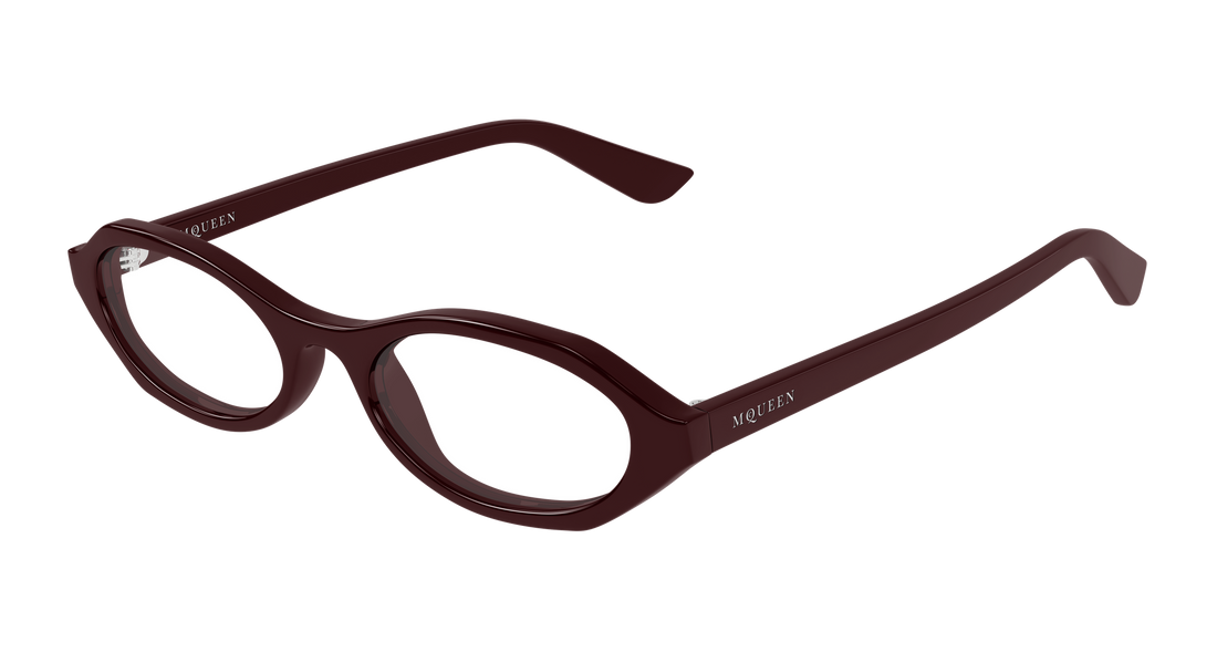 Gafas graduadas alexander mcqueen am0559o 003 rojo round/oval/panthos femenino talla 51mm - Vista principal