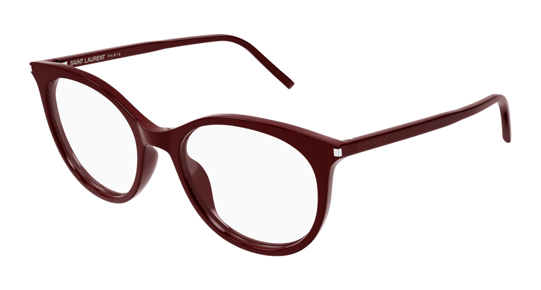 Occhiali da vista saint laurent sl 891 005 burdeos cat eye femenino taglia 52mm - Vista principale