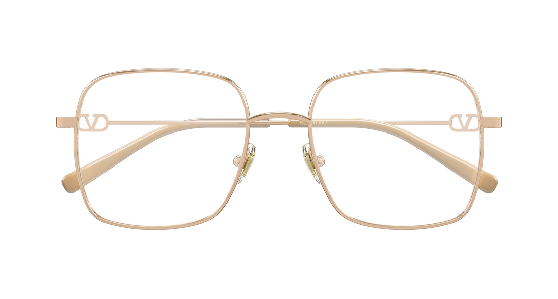 Briller valentino vg0030o 004 dorado rectangular / squared femenino størrelse 53mm - Detaljeret visning