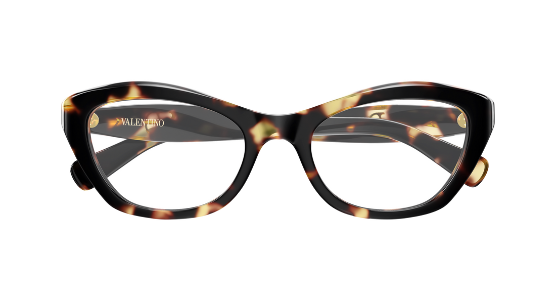 Brillen valentino vg0012o 002 havana cat eye femenino größe 53mm - Detailansicht