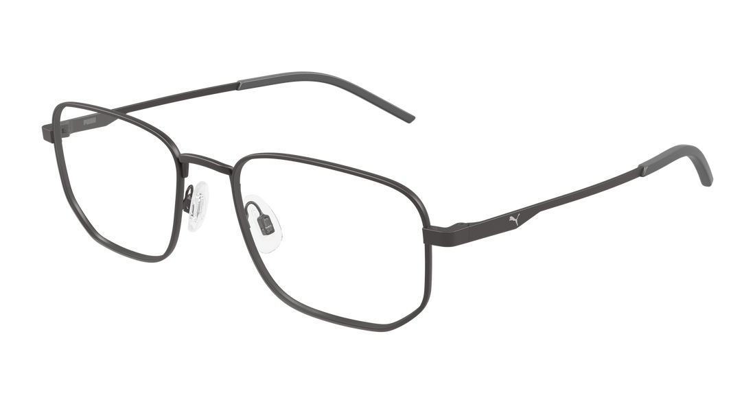 Occhiali da vista puma pu0532o 003 plateado rectangular / squared masculino taglia 55mm - Vista principale