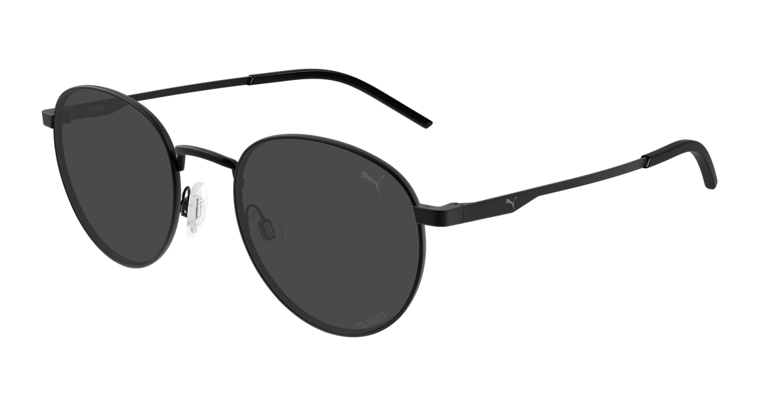 Sunglasses puma pu0535s 005 negro round/oval/panthos masculino size 50mm - Main view