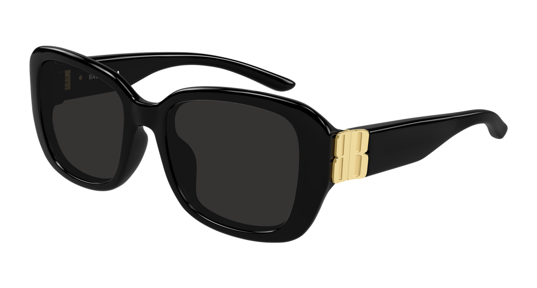 Gafas de sol balenciaga bb0508sk 001 negro rectangular / squared femenino talla 55mm - Vista principal