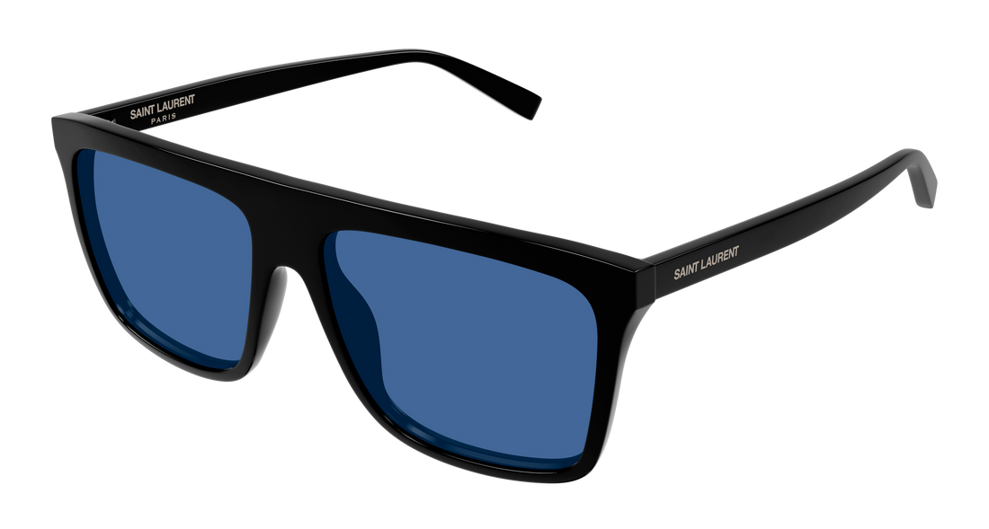 Sunglasses saint laurent sl 904 002 negro rectangular / squared masculino size 59mm - Main view