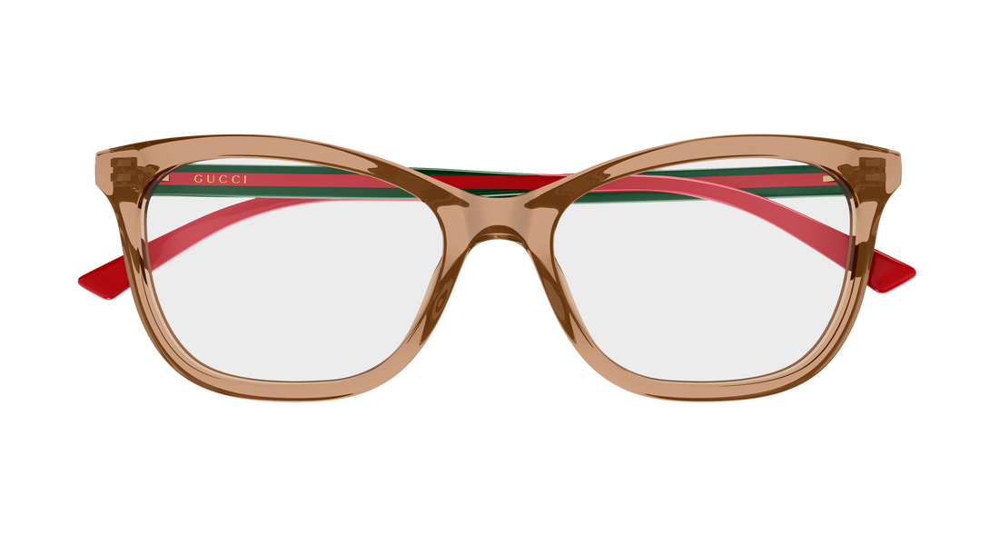 Occhiali da vista gucci gg2117o 003 marron cat eye femenino taglia 54mm - Vista dettagliata