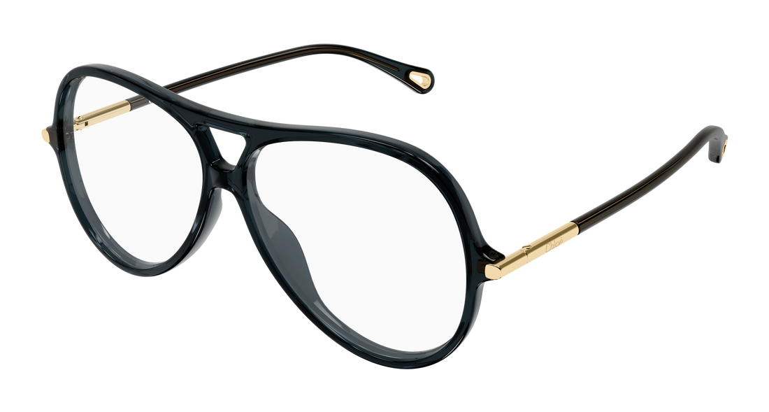 Briller chloé ch0398o 001 gris round/oval/panthos femenino størrelse 59mm - Hovedvisning