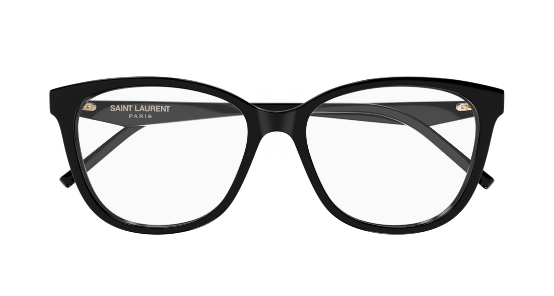 Okulary korekcyjne saint laurent sl m187/f 001 negro cat eye femenino rozmiar 55mm - Widok szczegółowy
