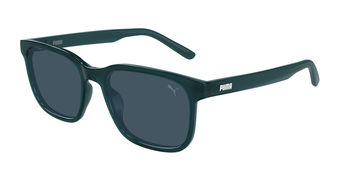 Sunglasses puma pu0527s 004 azul rectangular / squared masculino size 55mm - Main view