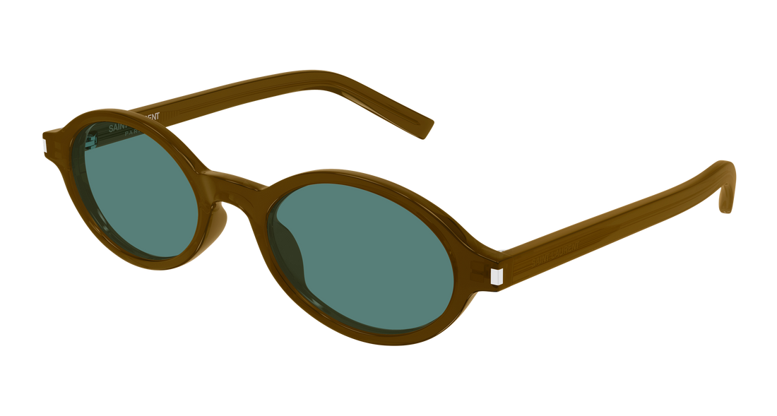 Okulary przeciwsłoneczne saint laurent sl 751 jeanne 005 marron round/oval/panthos femenino rozmiar 50mm - Widok główny