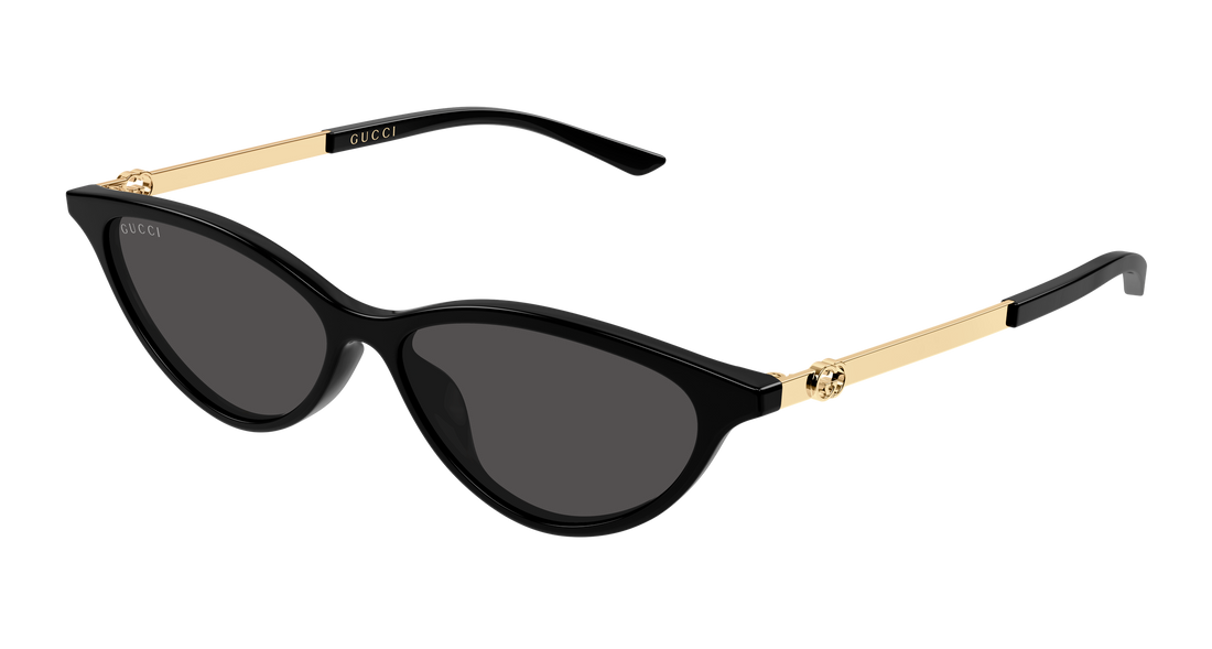 Solglasögon gucci gg2211s 001 negro cat eye femenino storlek 54mm - Huvudvy