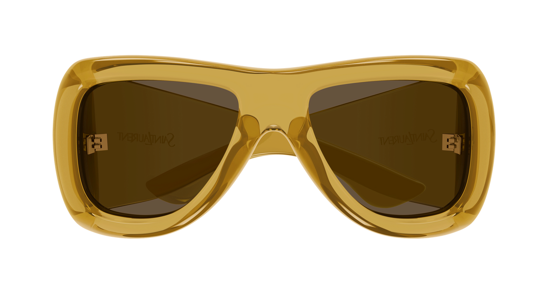 Sunglasses saint laurent sl 902 howl 011 amarillo pilot/navigator unisex size 63mm - Detailed view
