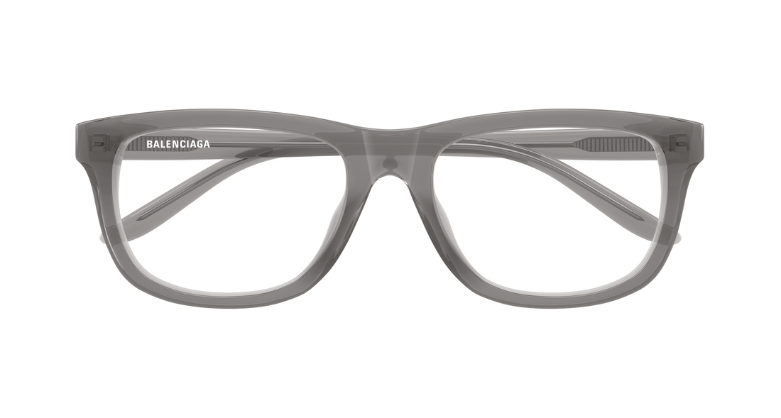 Glasögon balenciaga bb0531o 010 gris rectangular / squared masculino storlek 57mm - Detaljvy