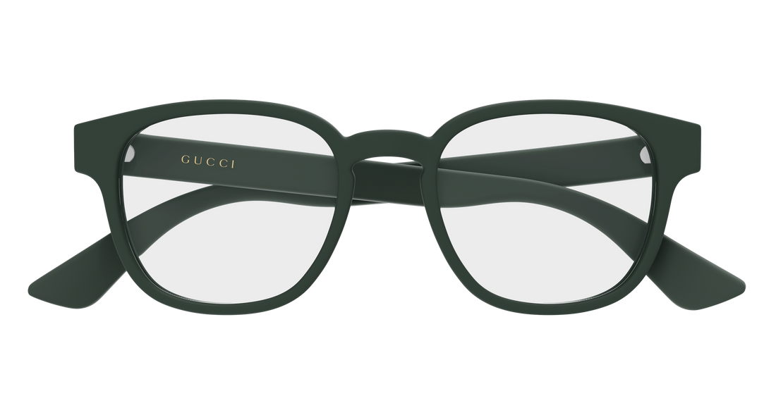 Brillen gucci gg1343o 010 verde round/oval/panthos masculino größe 49mm - Detailansicht