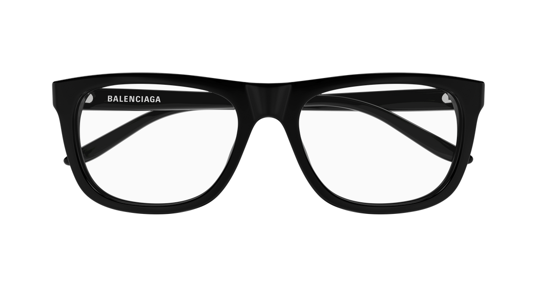 Gafas graduadas balenciaga bb0498o 001 negro rectangular / squared masculino talla 56mm - Vista de detalle