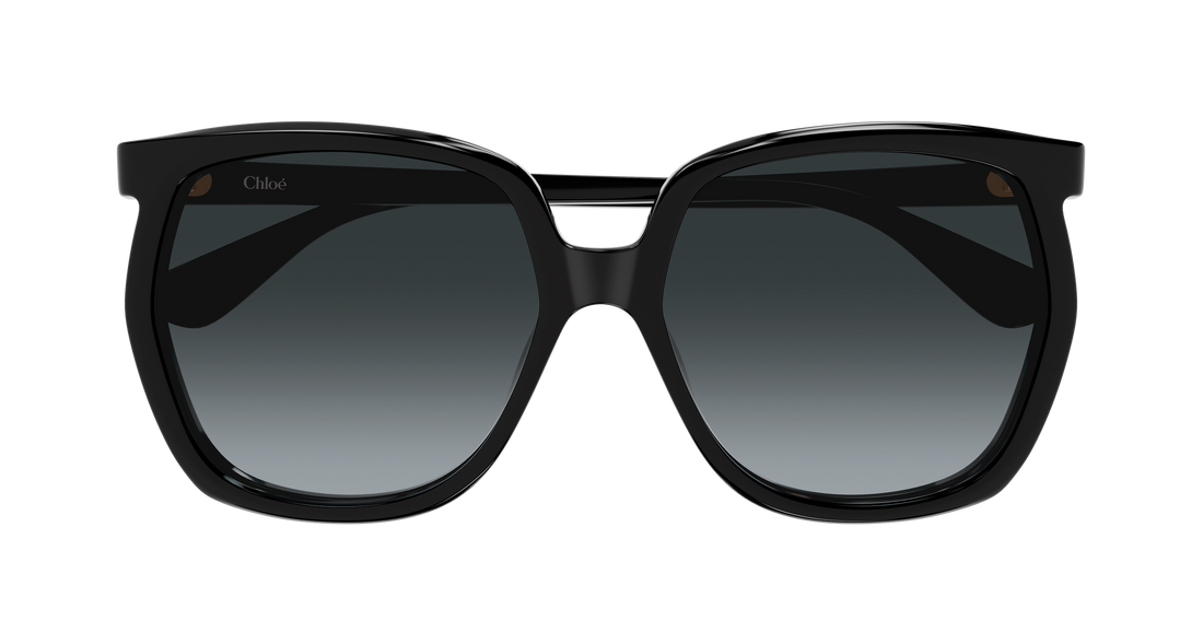 Gafas de sol chloé ch0389s 001 negro rectangular / squared femenino talla 61mm - Vista de detalle