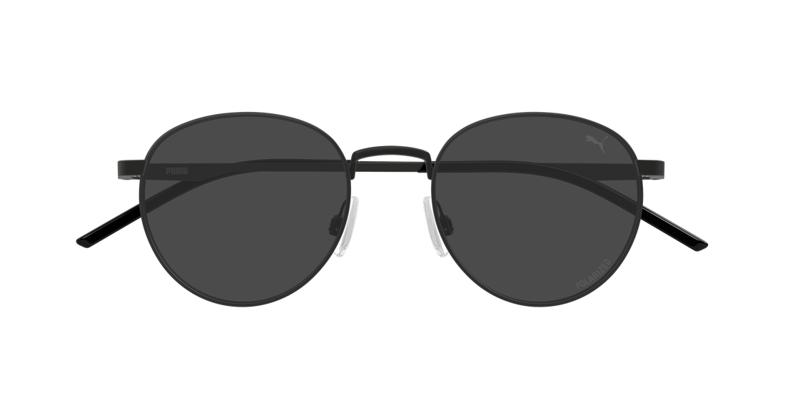 Sunglasses puma pu0535s 005 negro round/oval/panthos masculino size 50mm - Detailed view