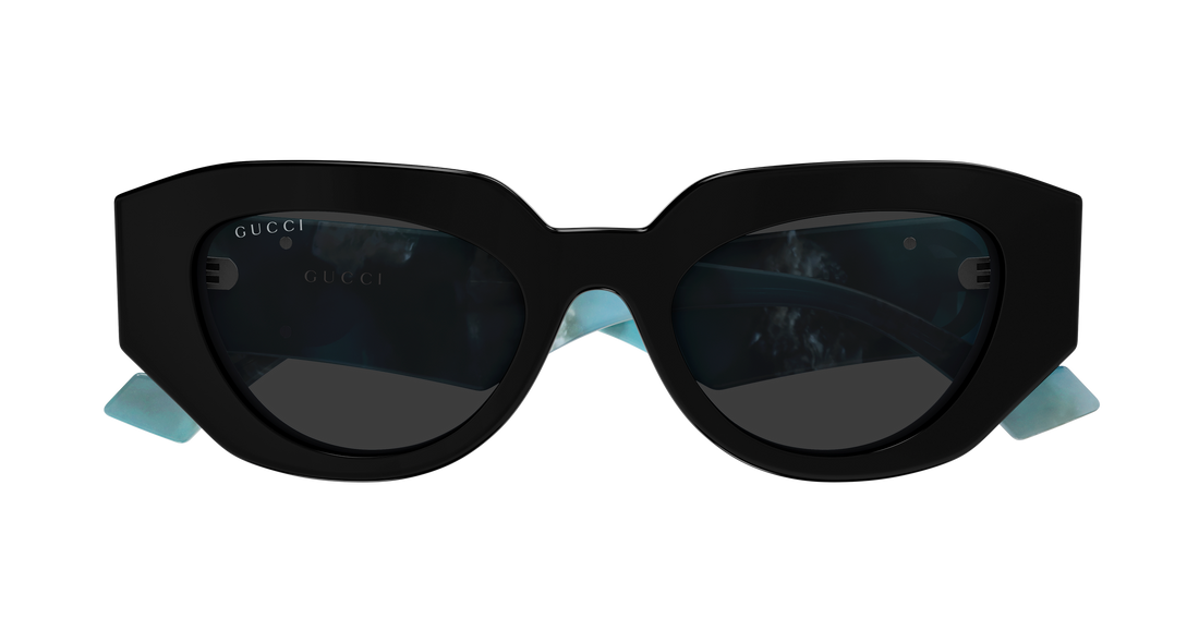 Solglasögon gucci gg1421s 012 negro geometrical/directional femenino storlek 51mm - Detaljvy