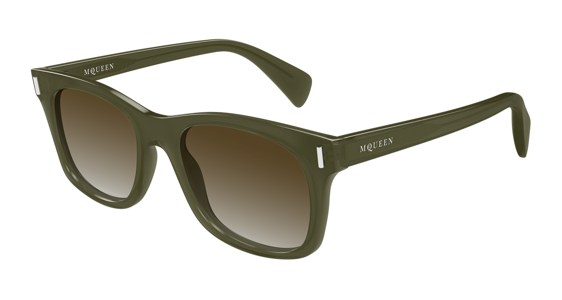 Sunglasses alexander mcqueen am0551s 003 verde rectangular / squared masculino size 52mm - Main view