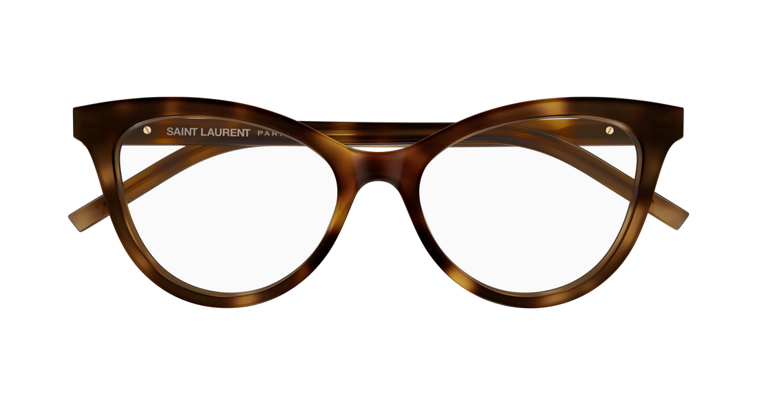 Gafas graduadas saint laurent sl m164 003 havana cat eye femenino talla 51mm - Vista de detalle