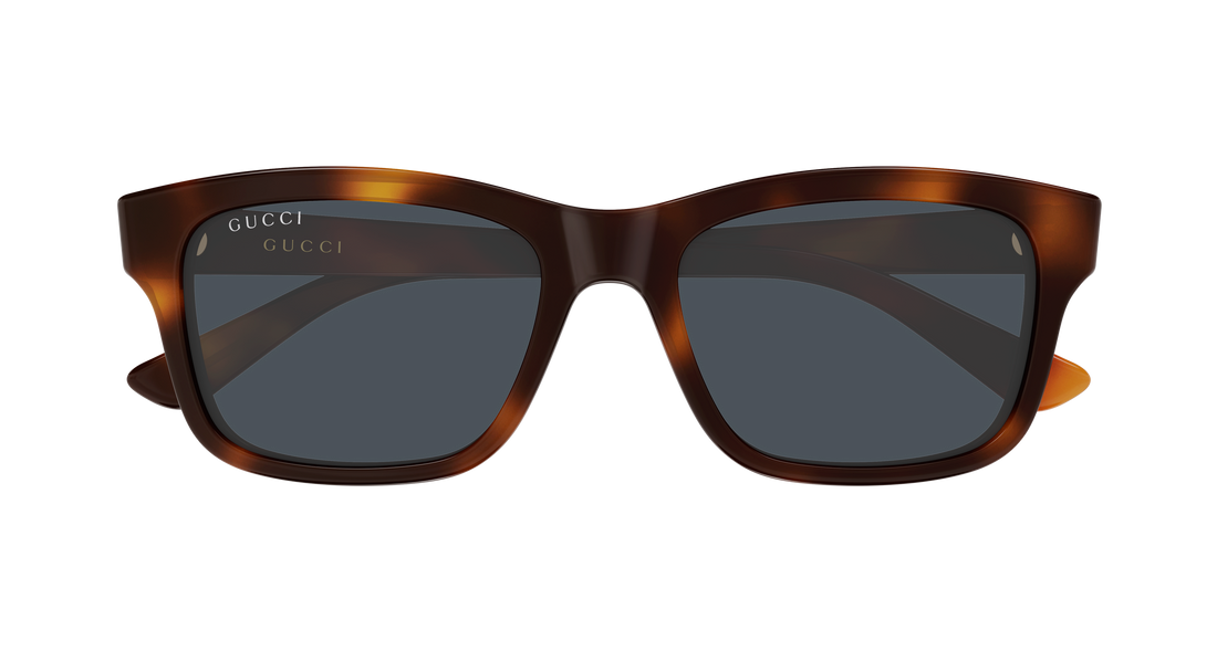 Solbriller gucci gg2243sk 002 havana rectangular / squared masculino størrelse 54mm - Detaljeret visning