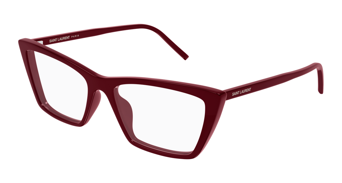 Okulary korekcyjne saint laurent sl 737 mica thin opt 011 rojo rectangular / squared femenino rozmiar 54mm - Widok główny