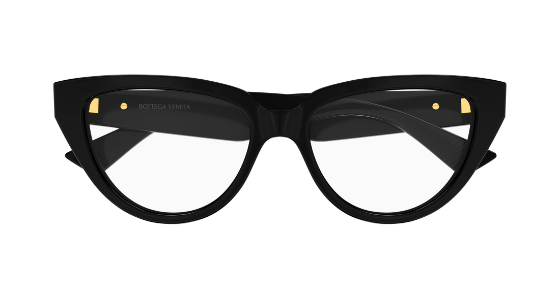 Dioptrijske naočale bottega veneta bv1503o 001 negro cat eye femenino veličina 53mm - Detaljni prikaz