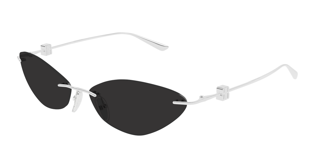 Lunettes de soleil balenciaga bb0536s 001 plateado geometrical/directional femenino taille 63mm - Vue principale