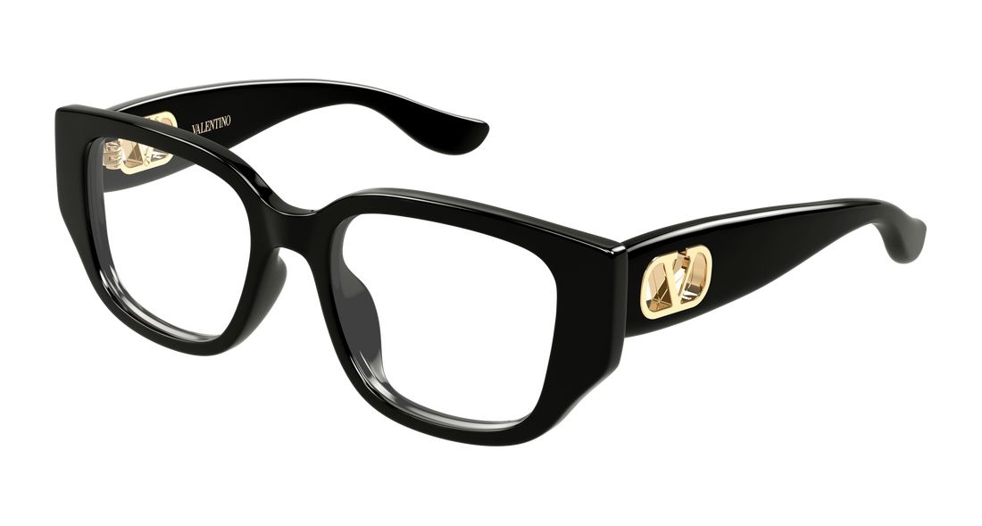 Lunettes de vue valentino vg0037oa 001 negro rectangular / squared femenino taille 53mm - Vue principale