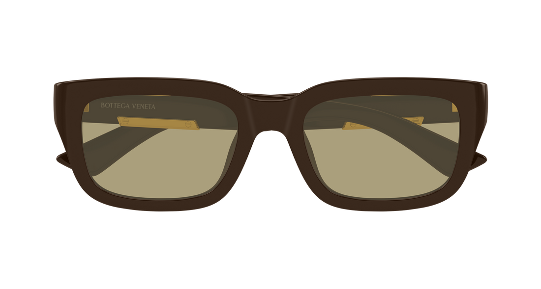 Sonnenbrillen bottega veneta bv1453sa 004 marron rectangular / squared unisex größe 54mm - Detailansicht
