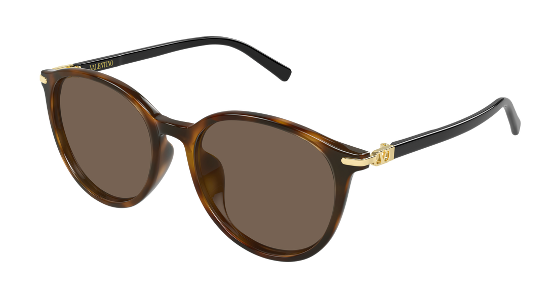 Sunčane naočale valentino vg0048sk 003 havana round/oval/panthos femenino veličina 56mm - Glavni prikaz
