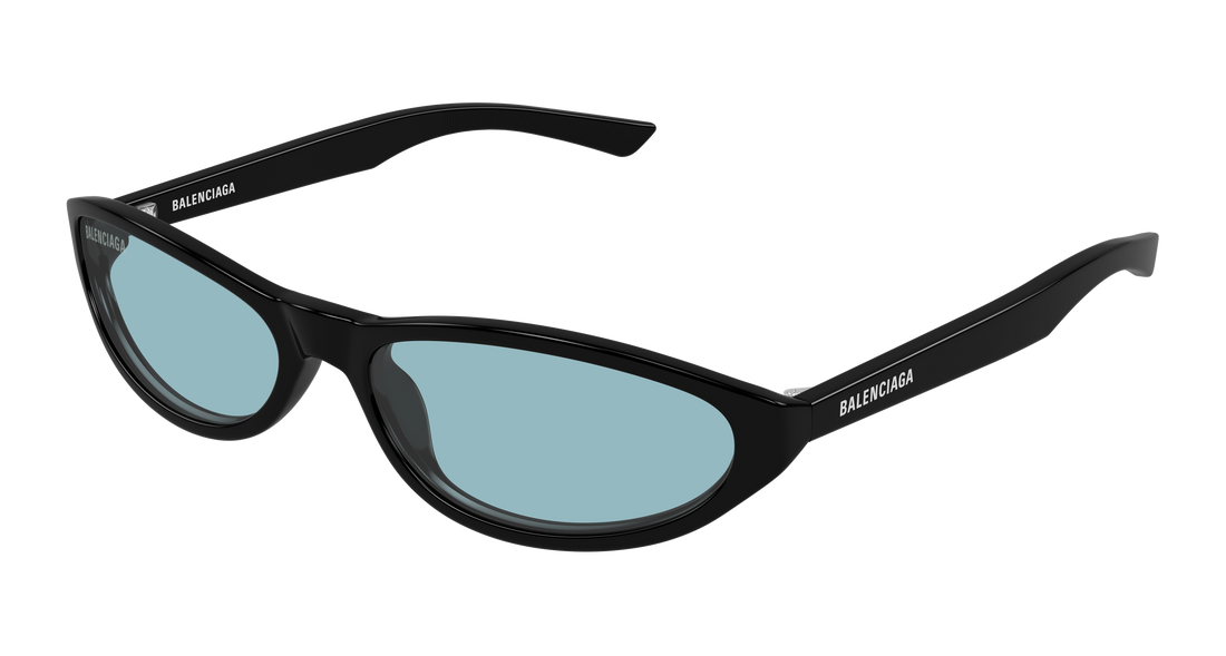 Gafas de sol balenciaga bb0007s 016 negro round/oval/panthos unisex talla 59mm - Vista principal