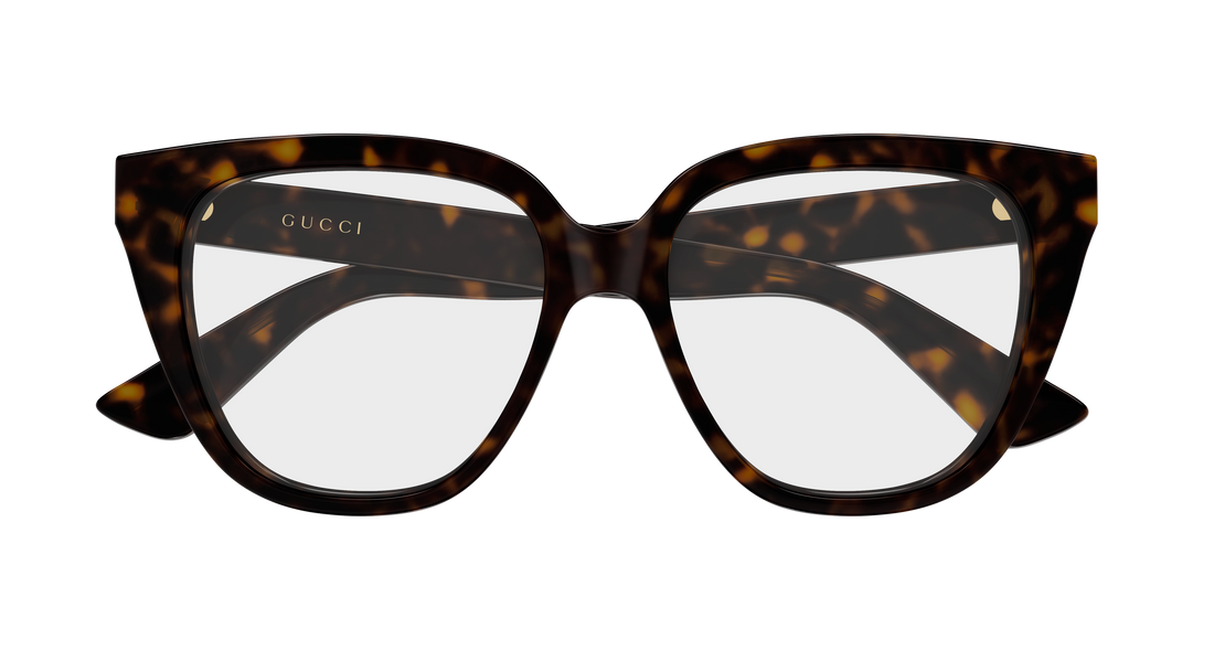 Dioptrijske naočale gucci gg2191o 002 havana geometrical/directional femenino veličina 53mm - Detaljni prikaz