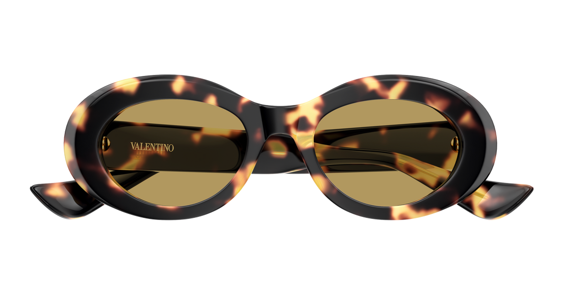 Sunčane naočale valentino vg0057s 002 havana round/oval/panthos femenino veličina 50mm - Detaljni prikaz