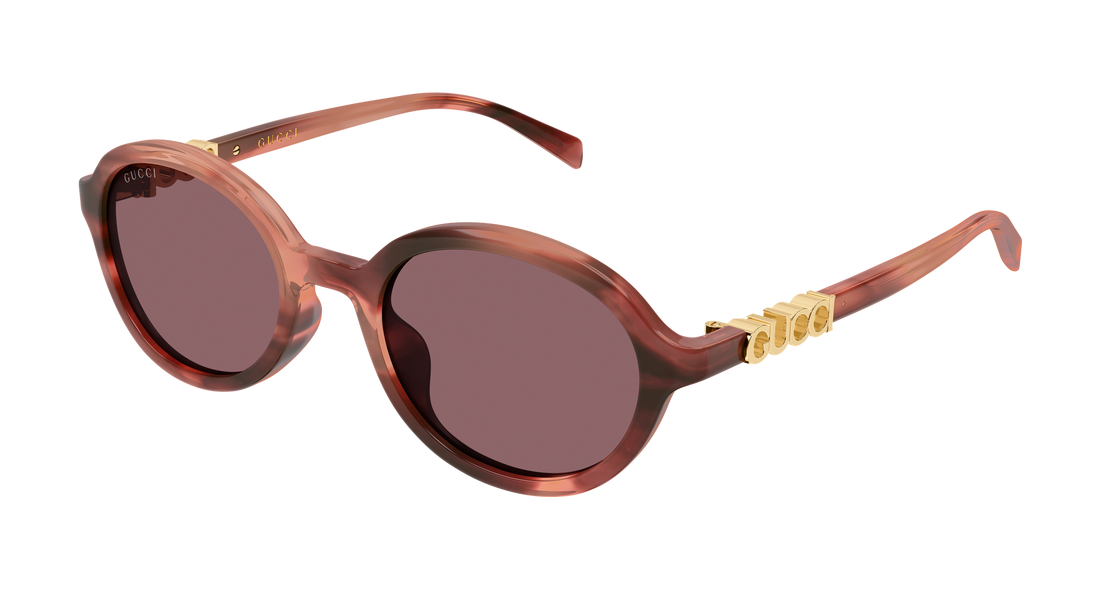 Sonnenbrillen gucci gg2033sa 004 havana round/oval/panthos femenino größe 52mm - Hauptansicht