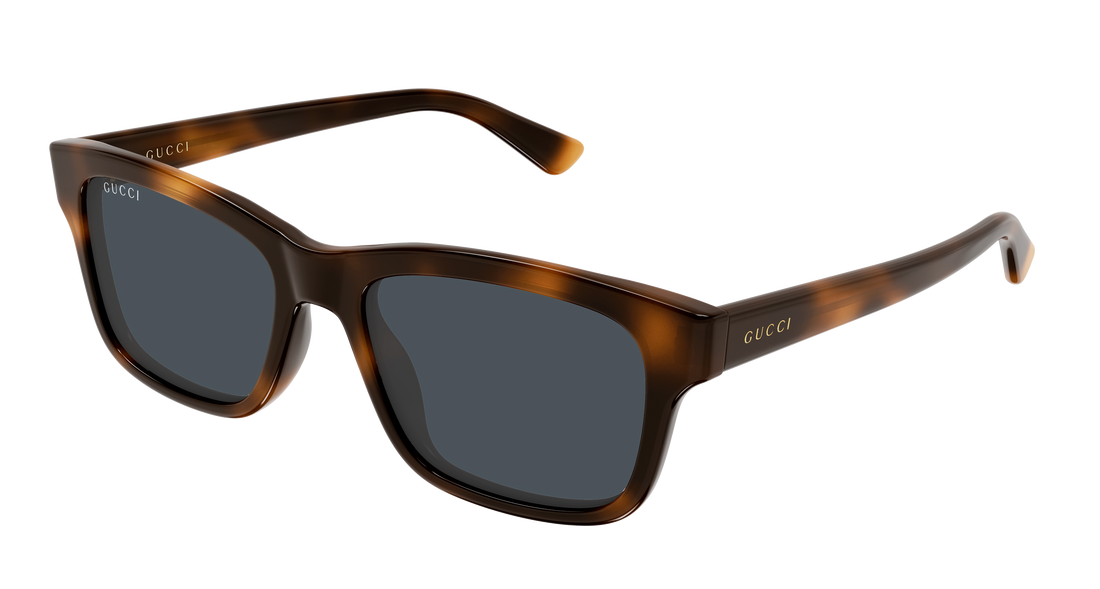 Solbriller gucci gg2243sk 002 havana rectangular / squared masculino størrelse 54mm - Hovedvisning
