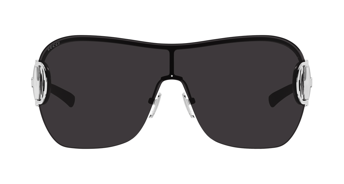 Gafas de sol gucci gg2174s 001 plateado mask femenino talla 99mm - Vista de detalle