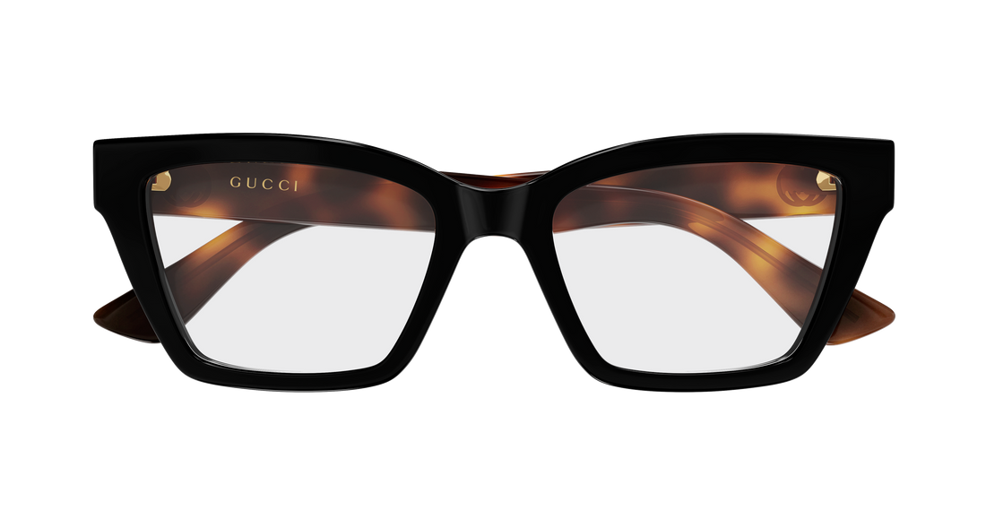 Dioptrijske naočale gucci gg1715o 021 negro cat eye femenino veličina 55mm - Detaljni prikaz